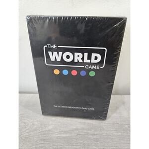NEW - THE WORLD GAME The Ultimate Geography Card Game